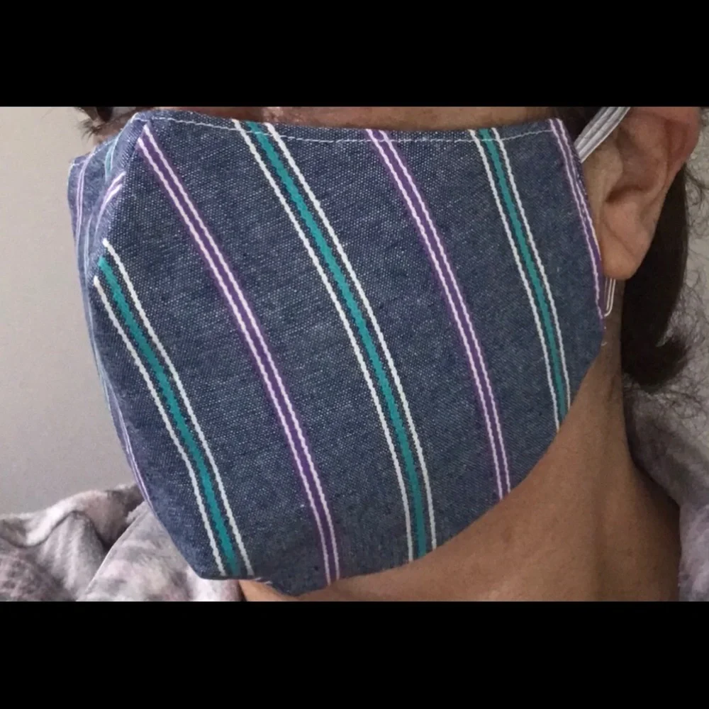 NEW 3 Pc Face Masks Custom made triple layered